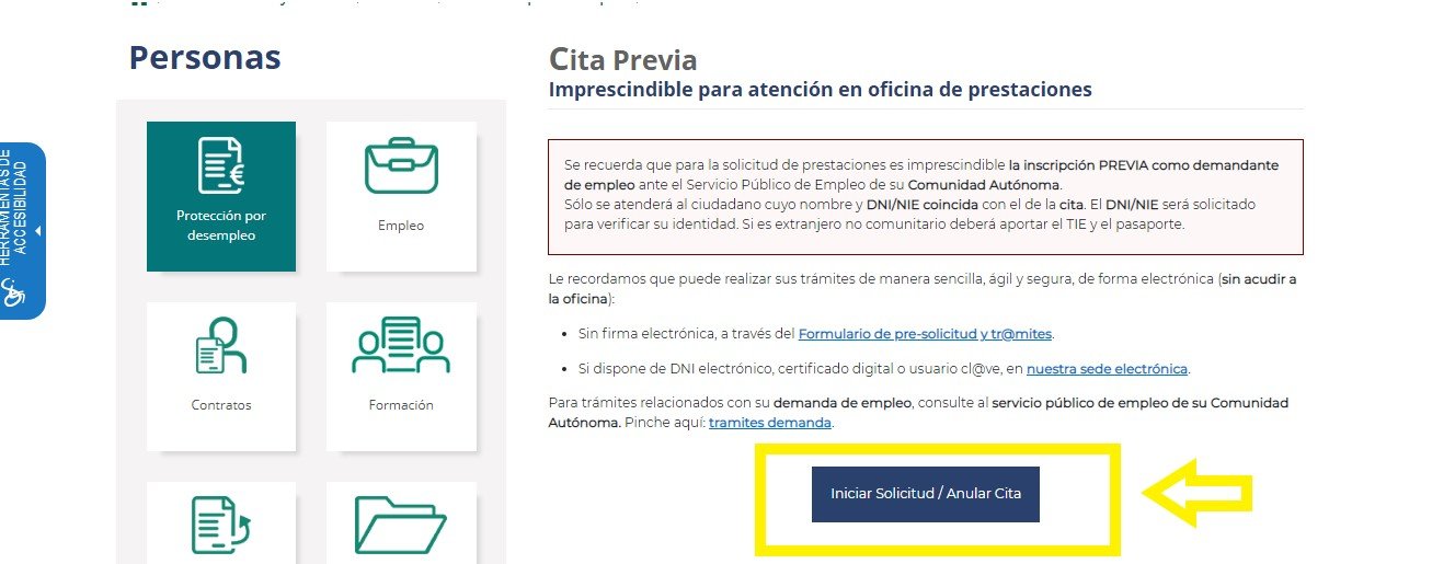 SEPE Cita Previa: Guía paso a paso