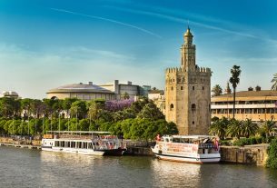 tower of gold, guadalquivir, seville
