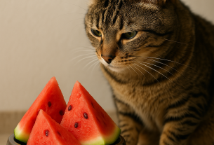 los-gatos-pueden-comer-sandia